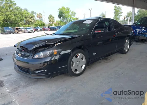 2006 Chevrolet Monte Carlo Ss from USA, damaged, VIN 2G1WL16C569201375